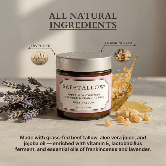 SAFETALLOW® Grass-Fed Beef Tallow Moisturizer